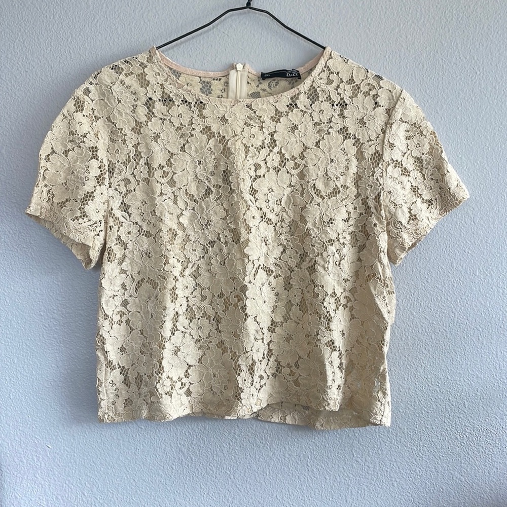 Floral Crop Tee